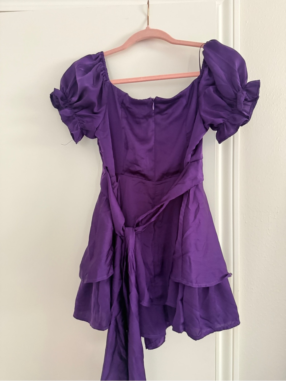 Francesca's Vibrant Purple Sleeveless Dress - Picture 4 of 5